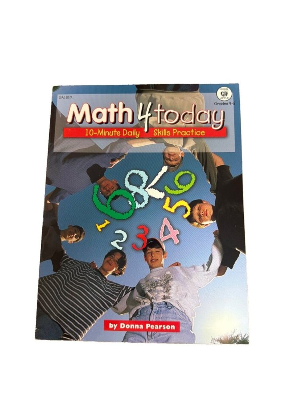Math 4 Today Grade 4-5 Paperback Donna Pearson Carson-Dellosa 9781564179807